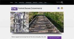 Desktop Screenshot of centralkansastrails.org